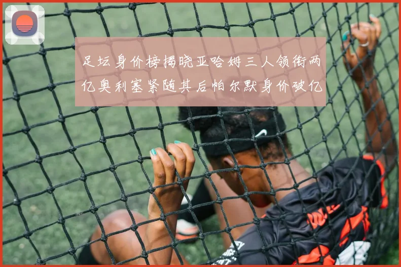 足坛身价榜揭晓亚哈姆三人领衔两亿奥利塞紧随其后帕尔默身价破亿